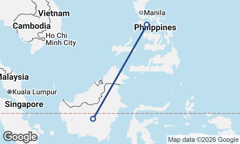 Indonesia to Philippines