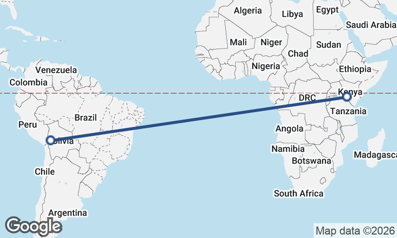 Nairobi to La Paz