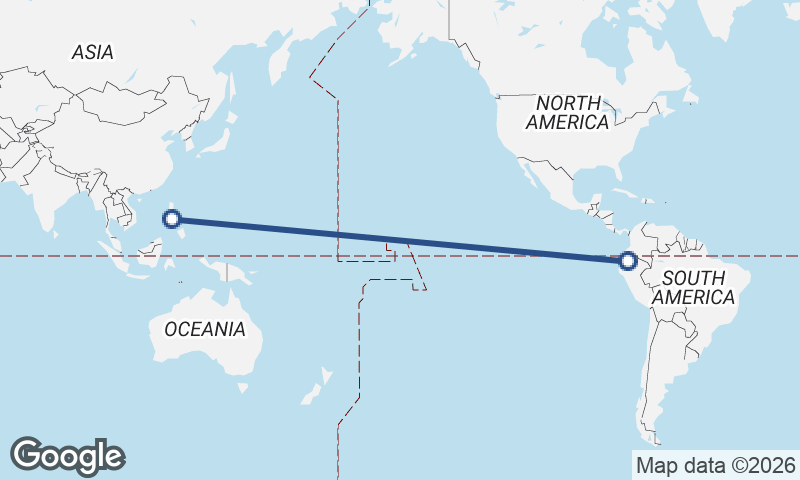 Ecuador to Philippines
