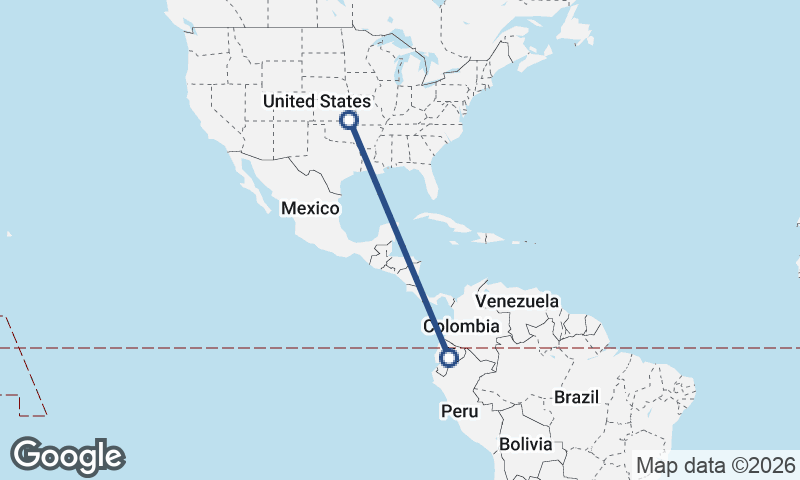 Ecuador to United States