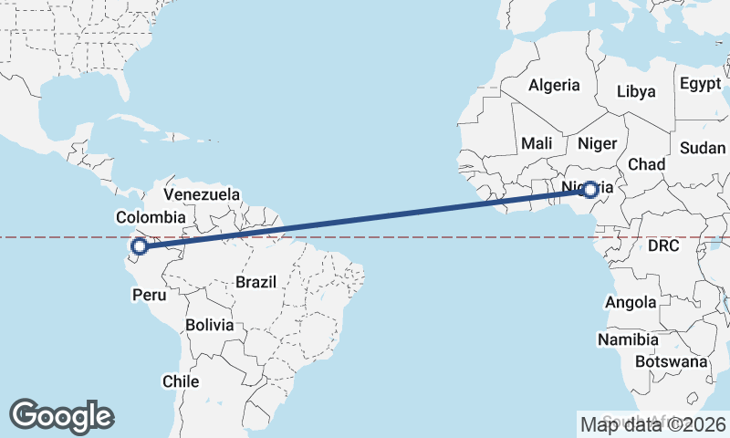 Ecuador to Nigeria