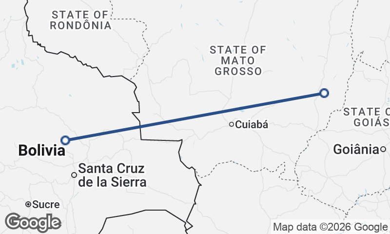 Bolivia to Brazil