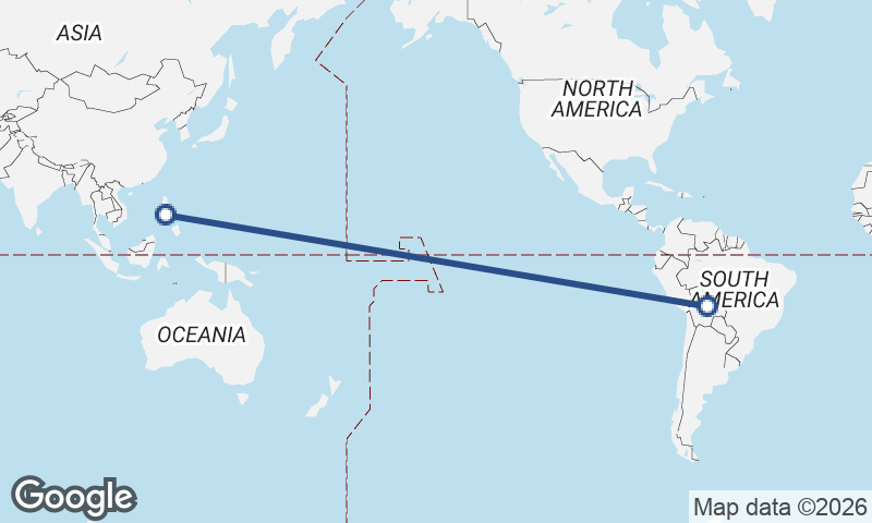 Bolivia to Philippines