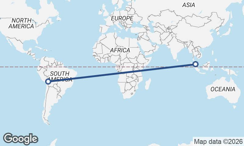 La Paz to Kuala Lumpur