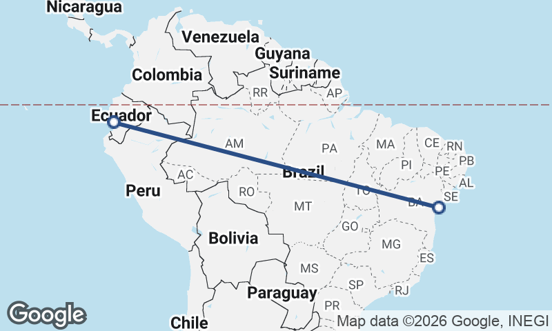 Guayaquil to Salvador