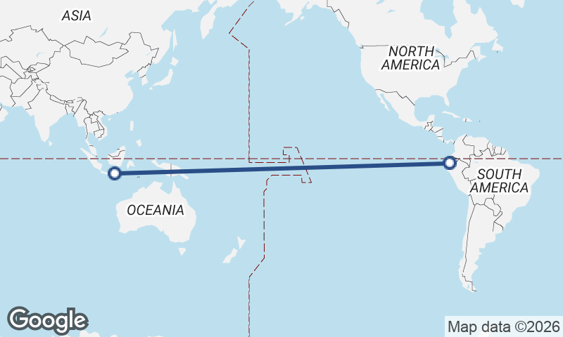 Guayaquil to Surabaya