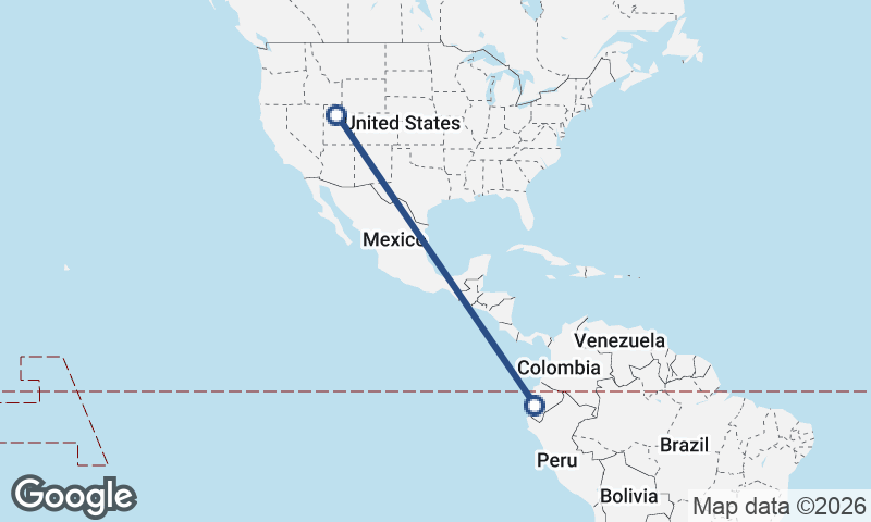 Guayaquil to Salt Lake City