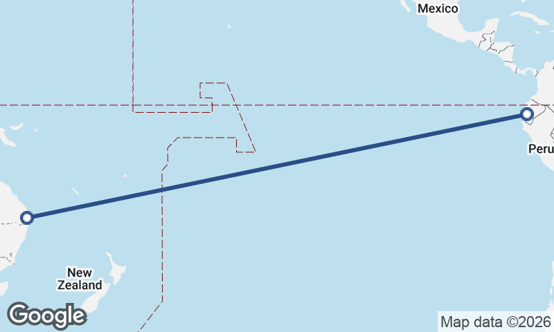 Brisbane to Guayaquil