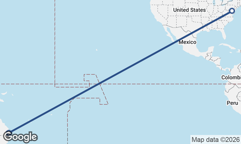 Brisbane to Baltimore