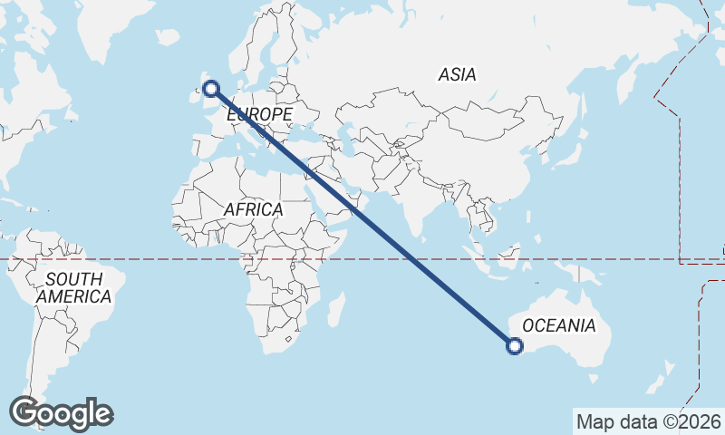 Perth to Newcastle upon Tyne