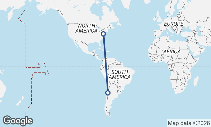 Santiago to Baltimore