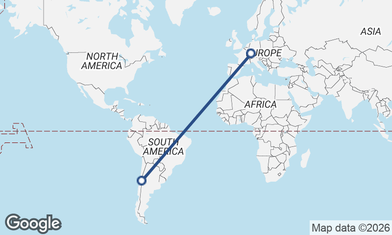 Santiago to Strasbourg