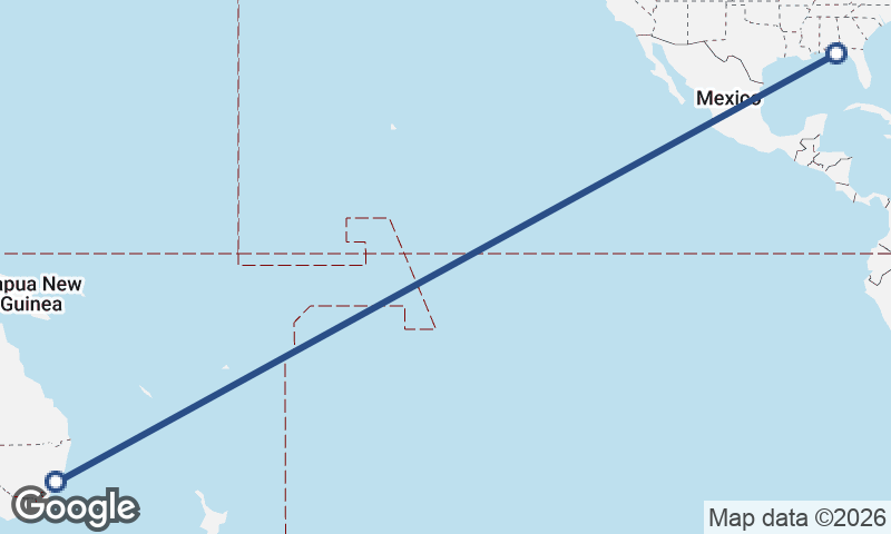 Sydney to Panama City