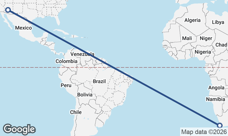 Cape Town to Phoenix