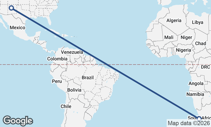 Cape Town to Albuquerque