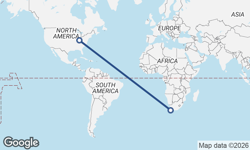 Cape Town to Cincinnati