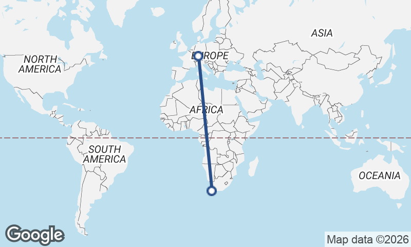 Cape Town to Stuttgart