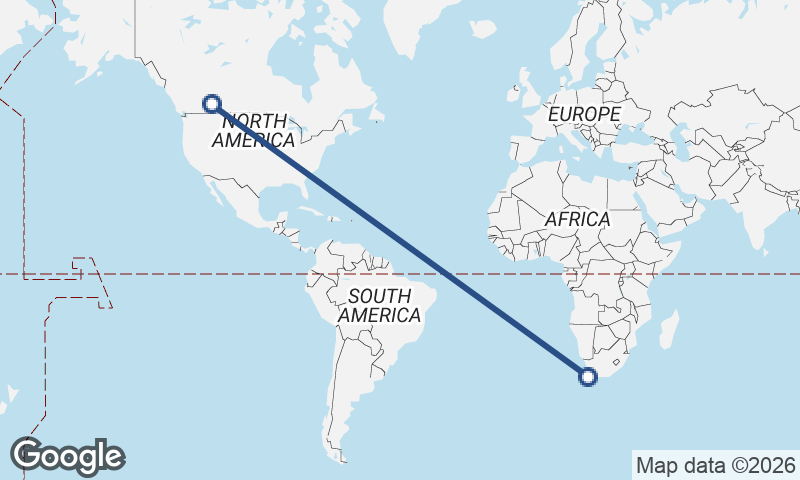 Cape Town to Calgary