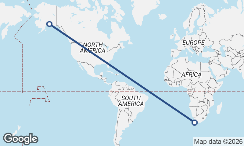 Cape Town to Anchorage