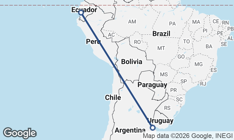 Buenos Aires to Guayaquil