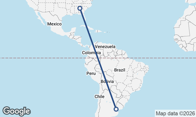 Buenos Aires to Atlanta