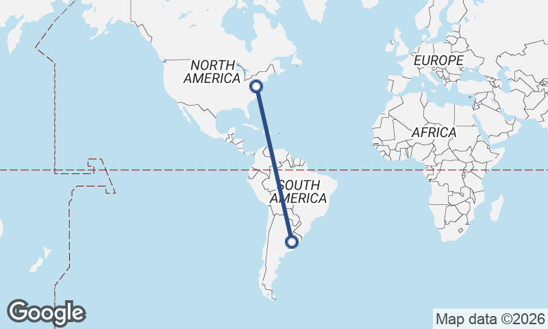 Buenos Aires to Baltimore