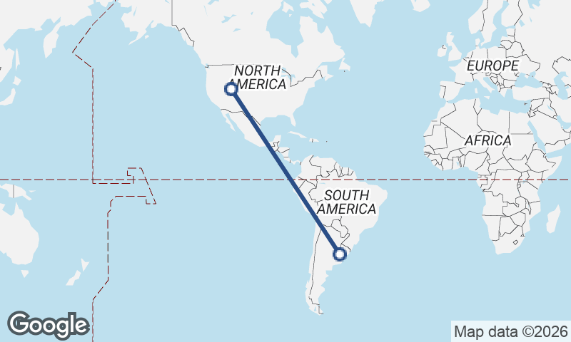 Buenos Aires to Salt Lake City