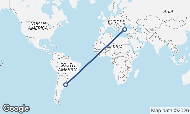 Buenos Aires to Istanbul