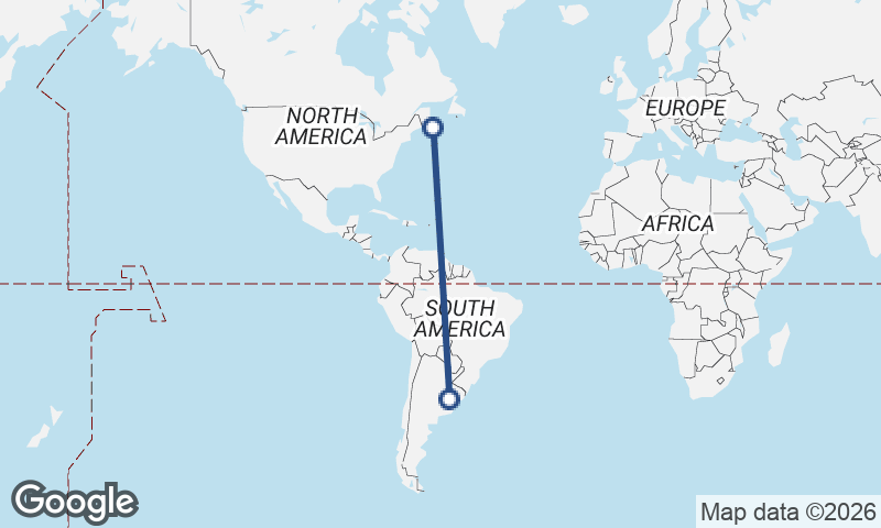 Buenos Aires to Halifax