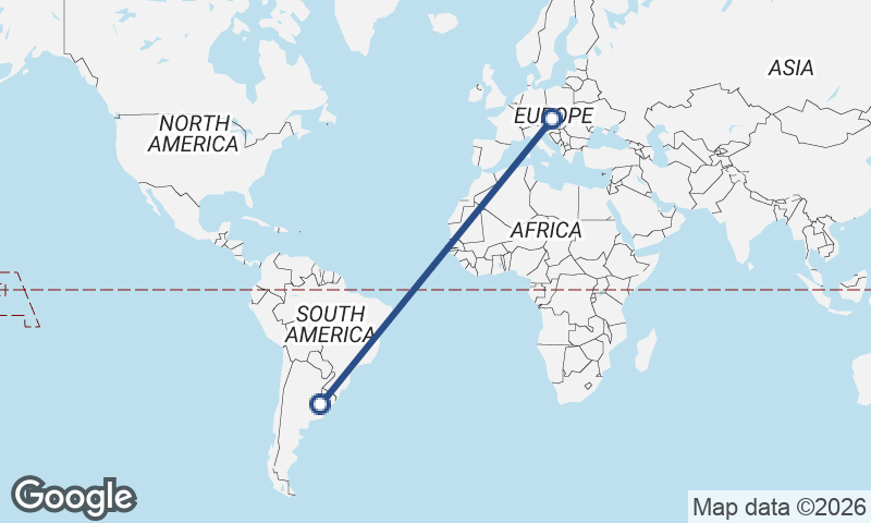 Buenos Aires to Vienna