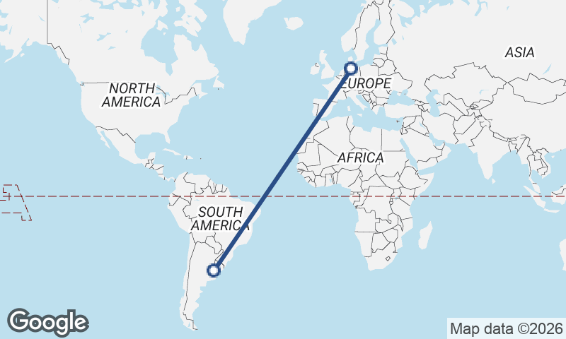 Buenos Aires to Hamburg