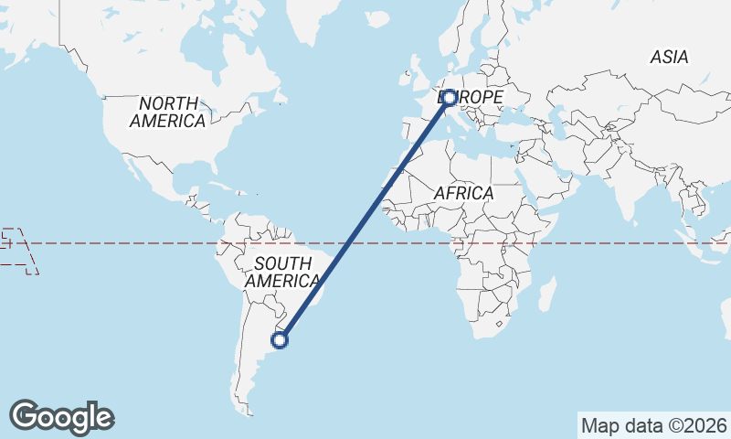 Montevideo to Stuttgart