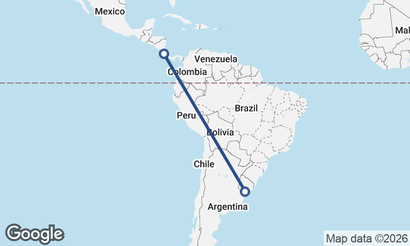 Montevideo to San José