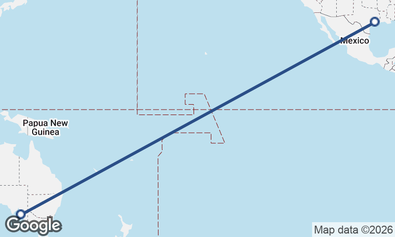 Adelaide to Houston