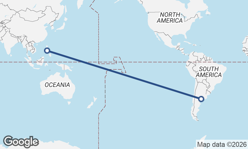 Argentina to Philippines