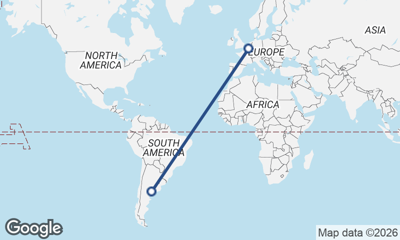 Argentina to Belgium