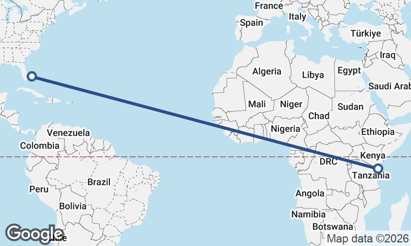 Mombasa to Freeport City