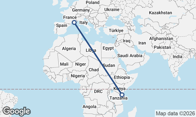 Mombasa to Marseille