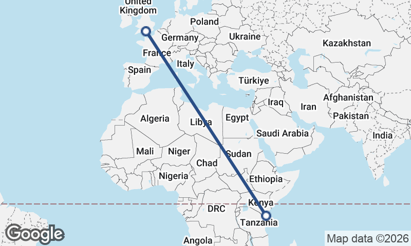 Mombasa to Southampton