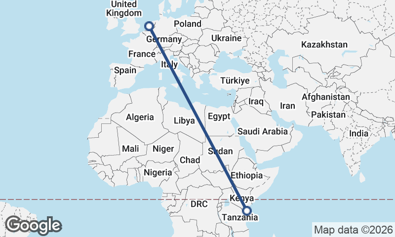 Mombasa to Amsterdam