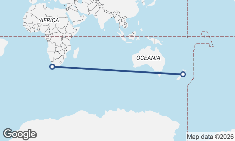 Wellington to Cape Town