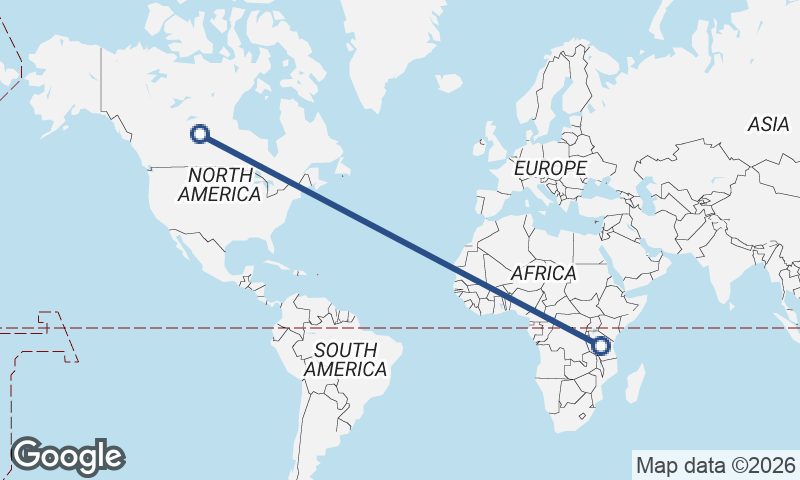 Tanzania to Canada