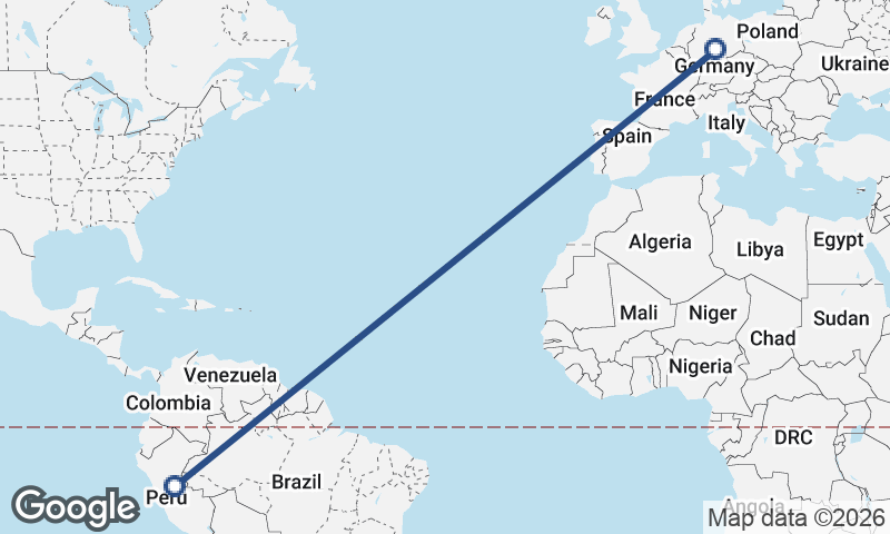 Peru to Germany