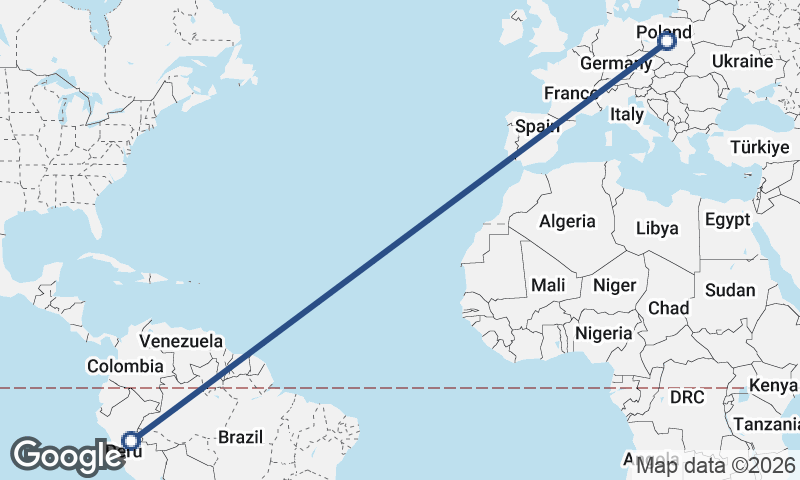 Peru to Poland