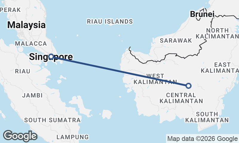 Singapore to Indonesia