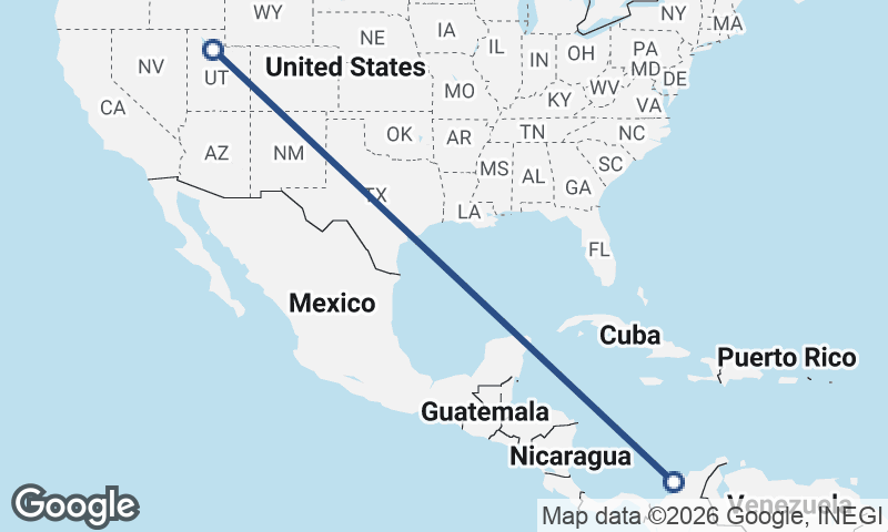 Cartagena to Salt Lake City