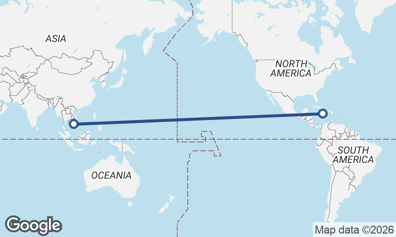Ho Chi Minh City to Kingston