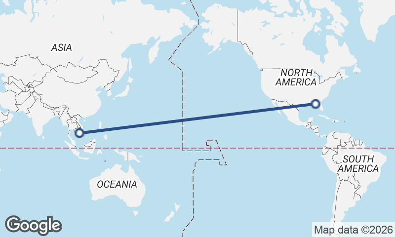 Ho Chi Minh City to Panama City
