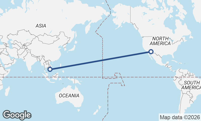 Ho Chi Minh City to Phoenix