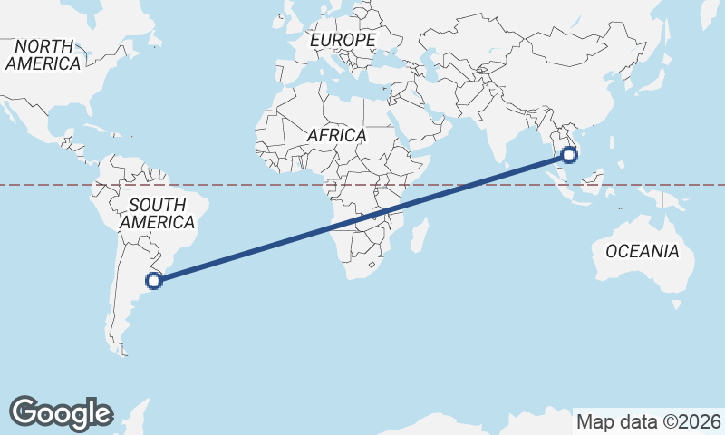 Phnom Penh to Montevideo